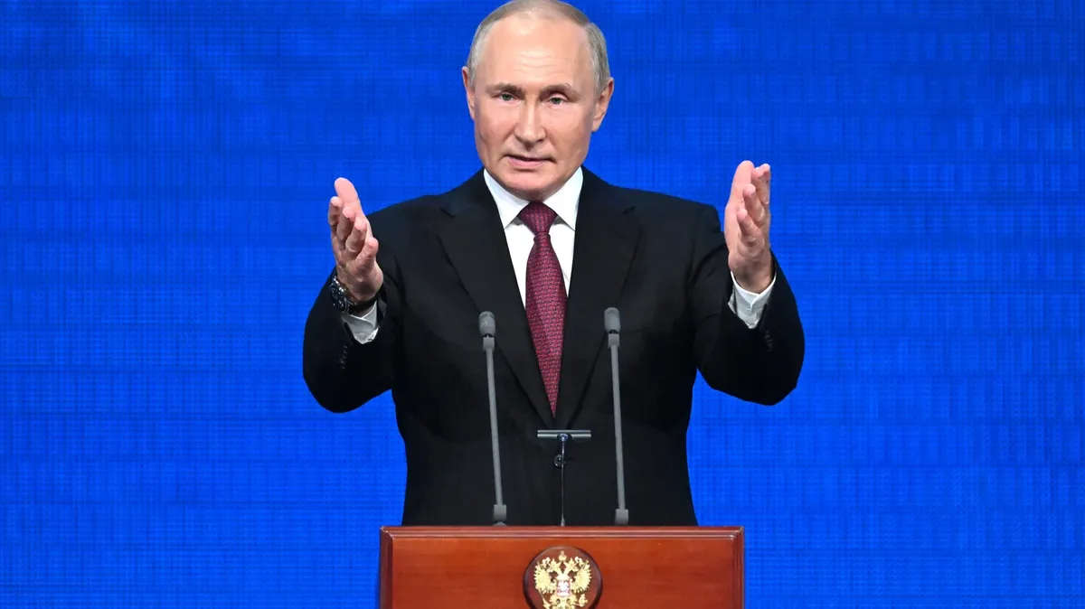 На Валдае Путин рассказал, зачем начал спецоперацию на Украине