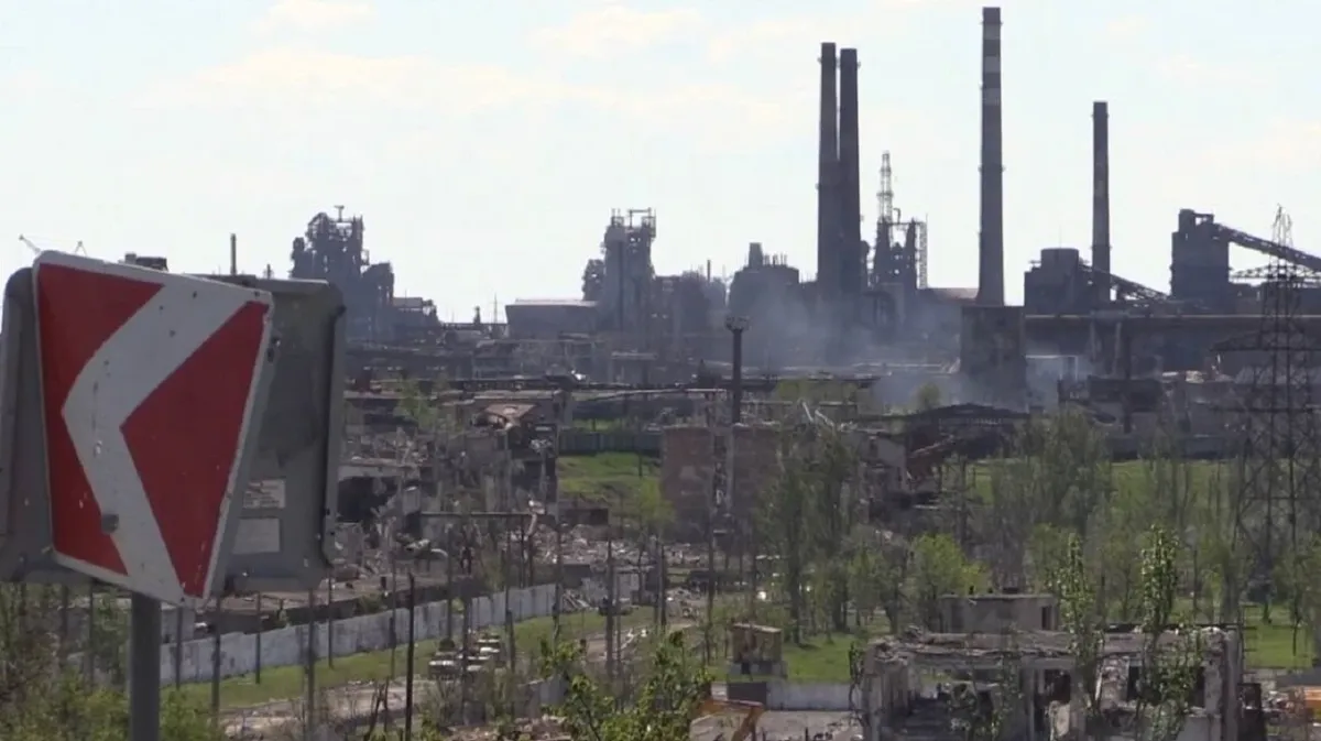 На заводе «Азовсталь» в Мариуполе началась операция по разминированию территории