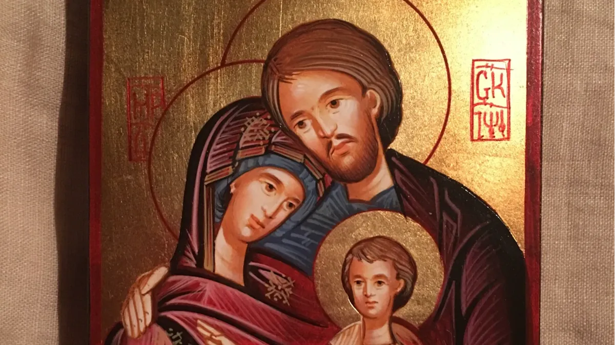 Кто изображен на иконе Святого семейства: где разместить икону в квартире. Почему картины великих художников нельзя использовать в качестве икон