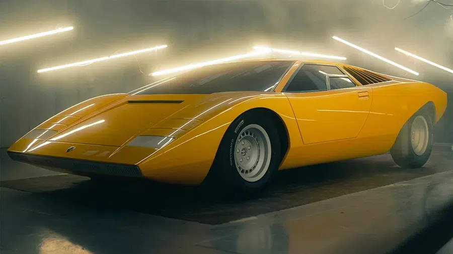 Lamborghini воссоздает оригинальный Countach LP 500, разбитый в 1974 году