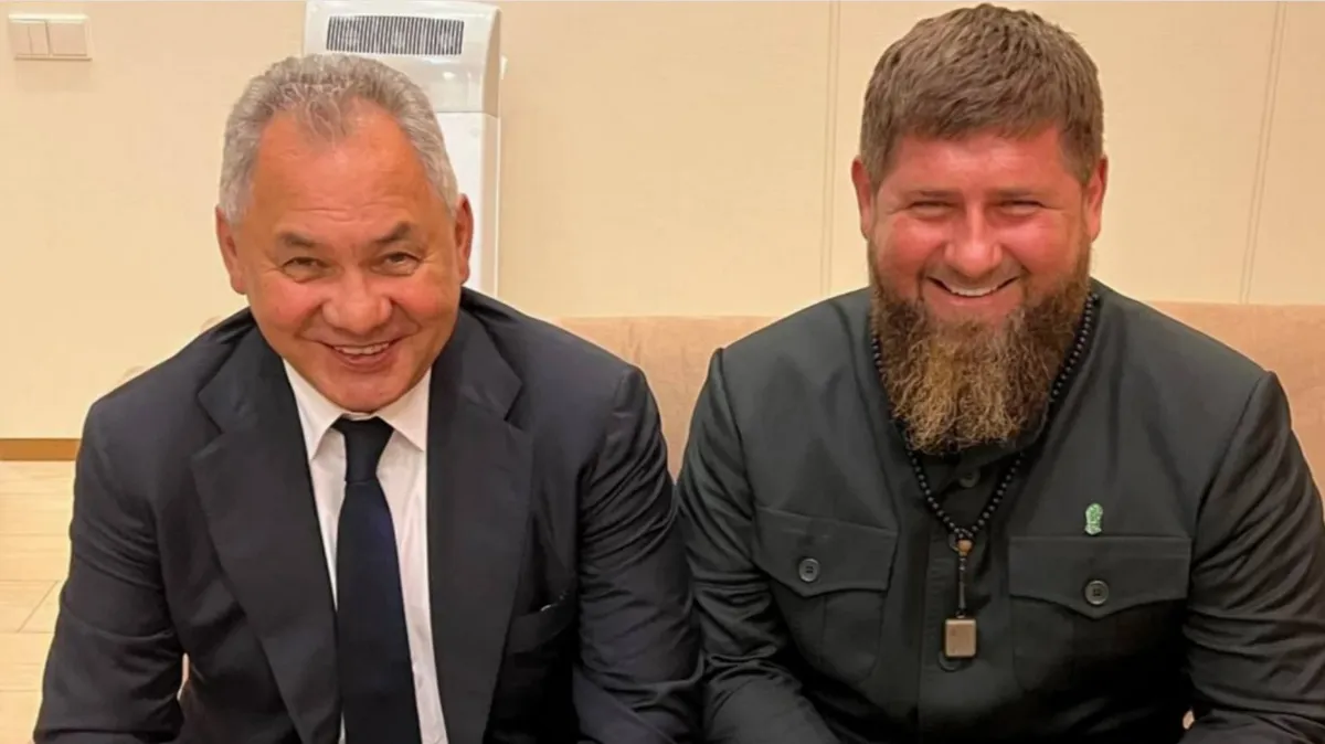 Сергей Шойгу, Рамзан Кадыров. Фото: Kadyrov_95 / Telegram