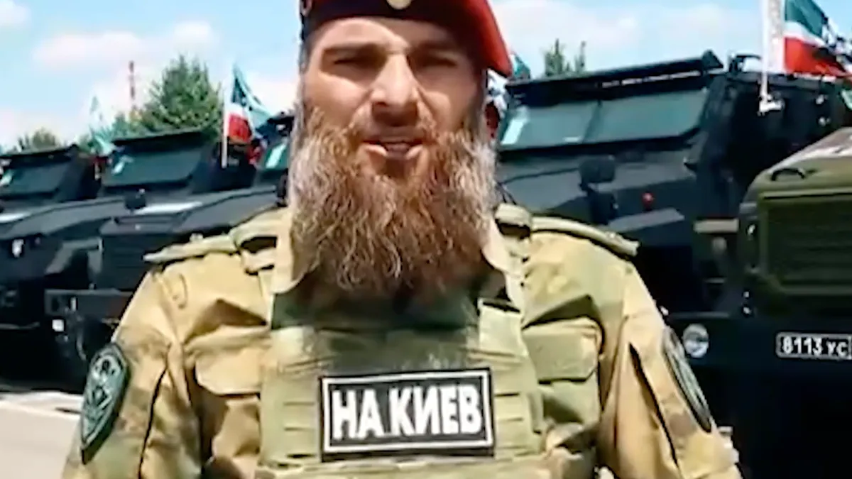 Кадыров показал внушительный батальон, который готовится идти на Киев. Фото: t.me / RKadyrov_95