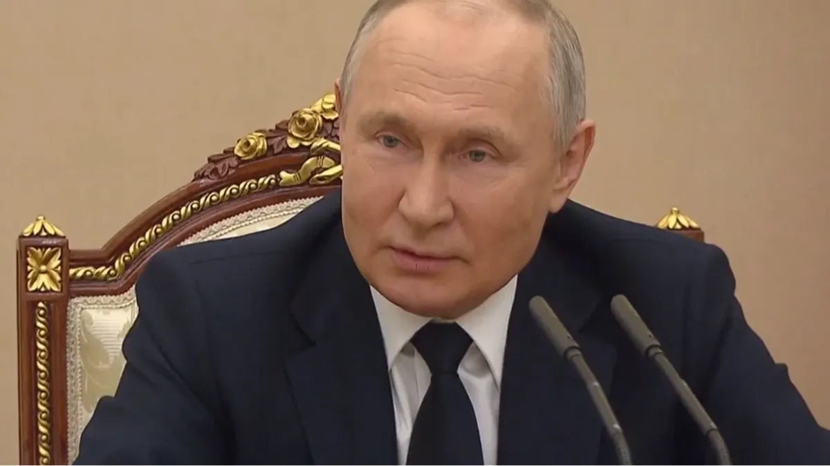 Владимир Путин рассказал о множестве планов и стратегий решения проблем. Фото: кадр из видео