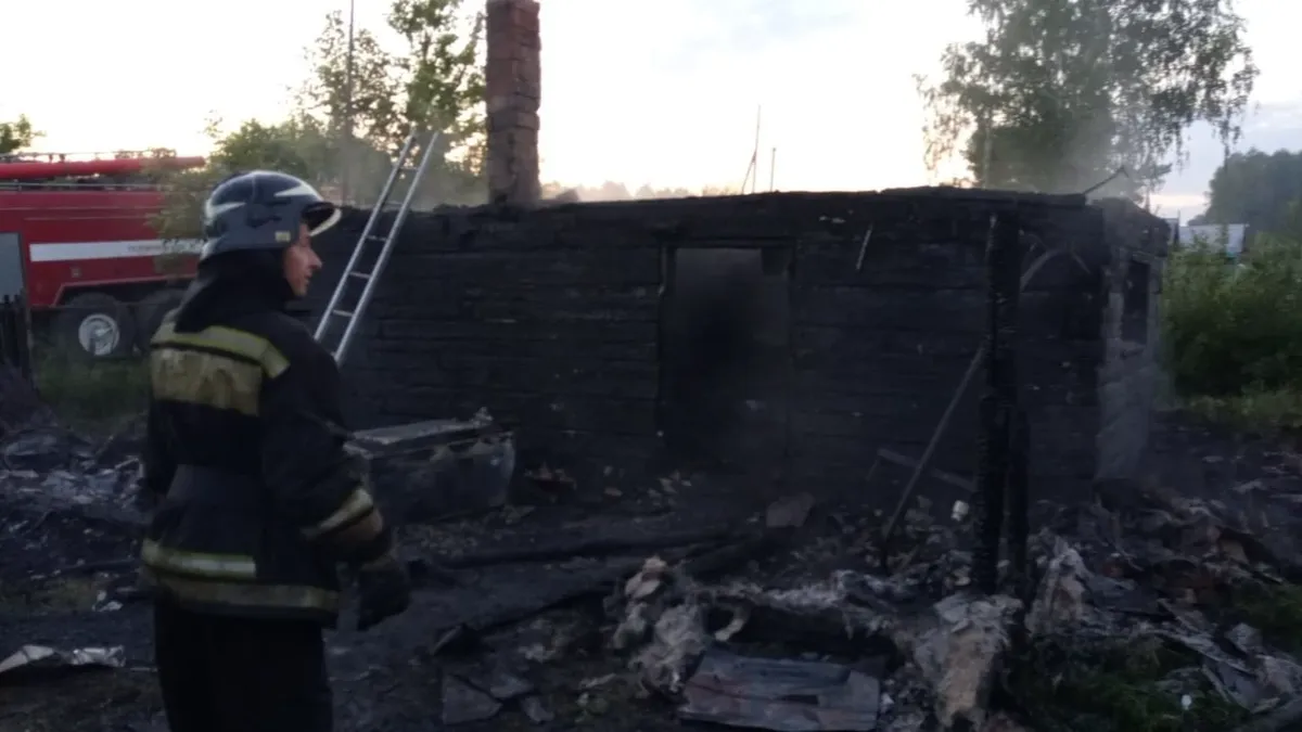 В Новосибирской области в пожаре сгорели две женщины. Хозяин дома получил серьезные ожоги 