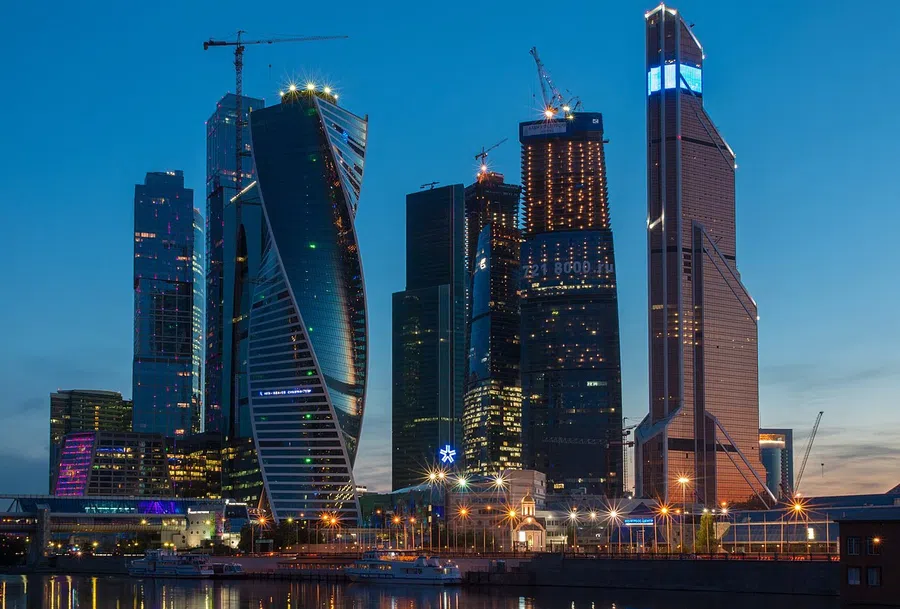 Москва-Сити, небоскребы