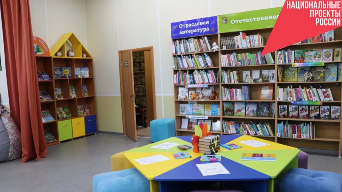 Модельная библиотека с патриотическим уклоном открылась в Новосибирске