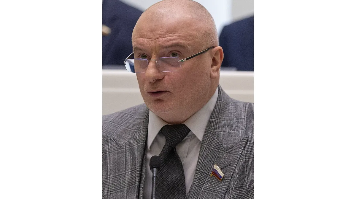 Клишас А.А., член Совета Федерации. Фото: Council.gov.ru
