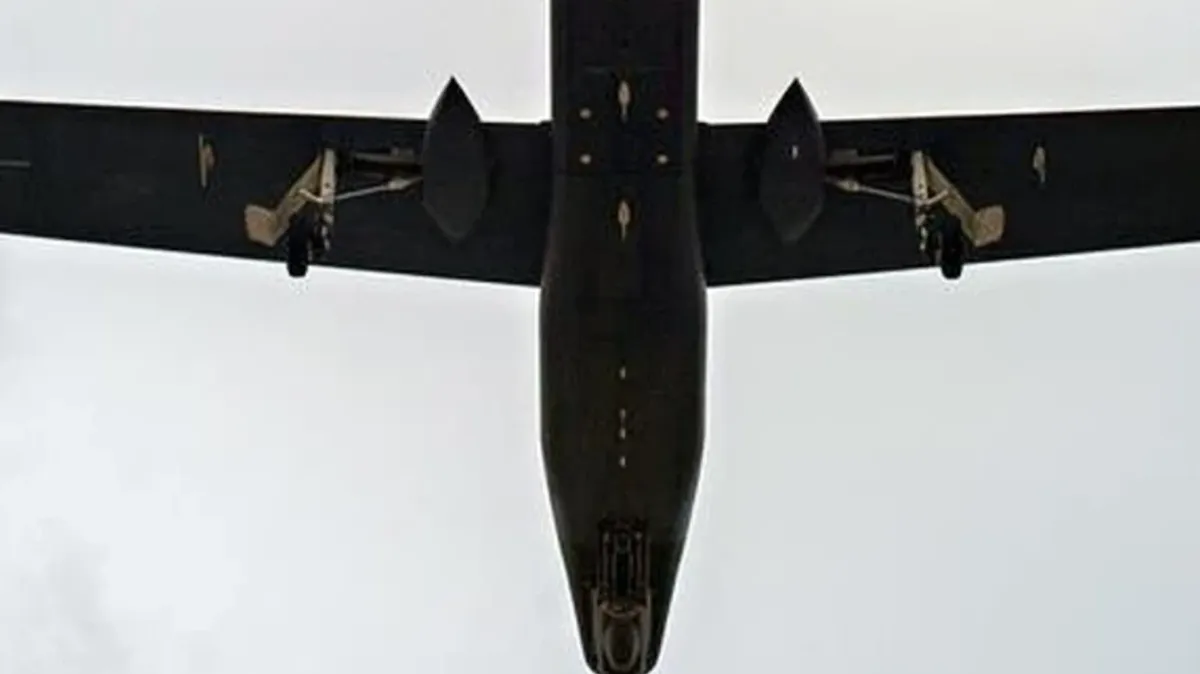 Беспилотный летательный аппарат ВВС США RQ-4B Global Hawk. Фото носит иллюстративный характер. Фото: GLOBAL LOOK PRESS

