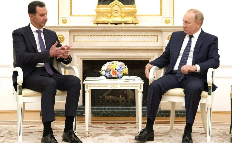 Владимир Путин встретился с президентом Сирии Башаром Асадом в Кремле