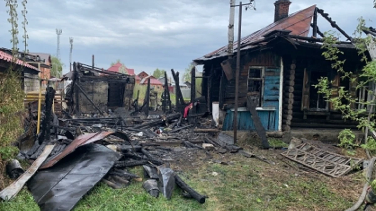 В Новосибирске 4-летний ребенок погиб при пожаре в частном доме