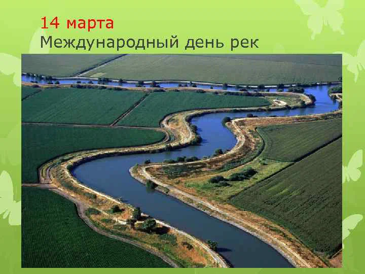 Международный день рек - 14 марта. Фото: Pinterest.ru