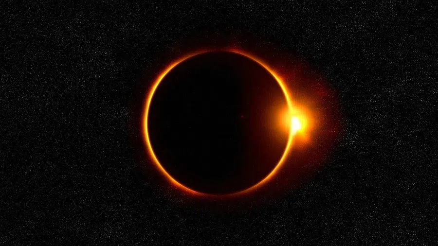 Солнечное затмение образуется, когда Луна проходит между Солнце и Землей, перекрывая собой часть солнечного диска. Фото: Pixabay.com