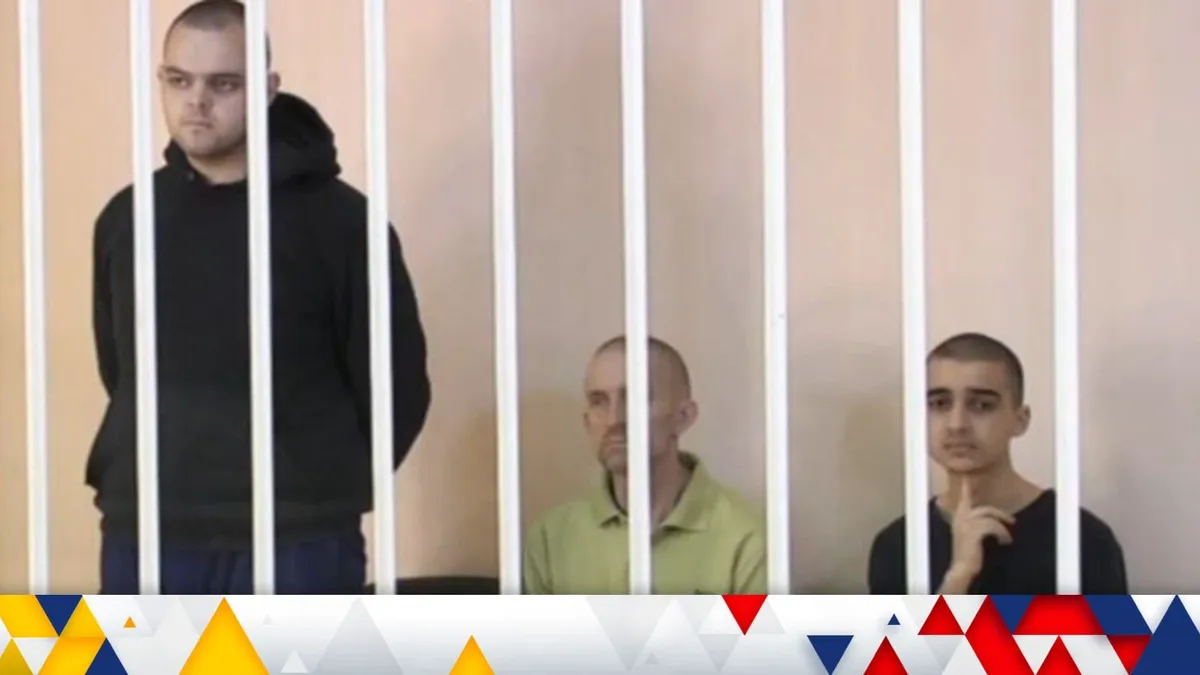 Минобороны Британии пытается вызволить наемников Эйдена Аслина и Шона Пиннером из Донбасса, где над ними идет военный трибунал и возможно ожидает смертная казнь