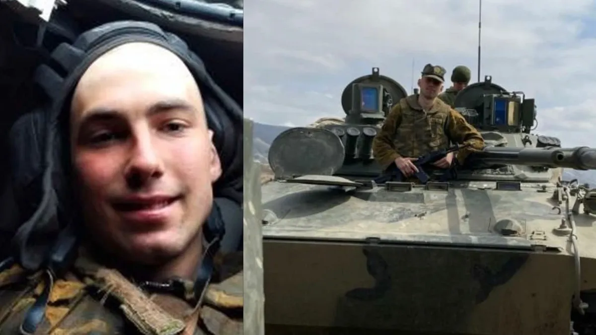 В Санкт-Петербурге простились с погибшим в военной операции десантником Максимом Смирновым 