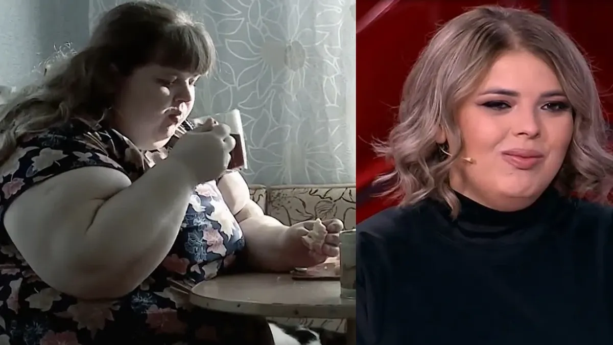 260-килограммовая Кристина Кашнякова из Кемеровской области за год скинула треть собственного веса. Фото до и после