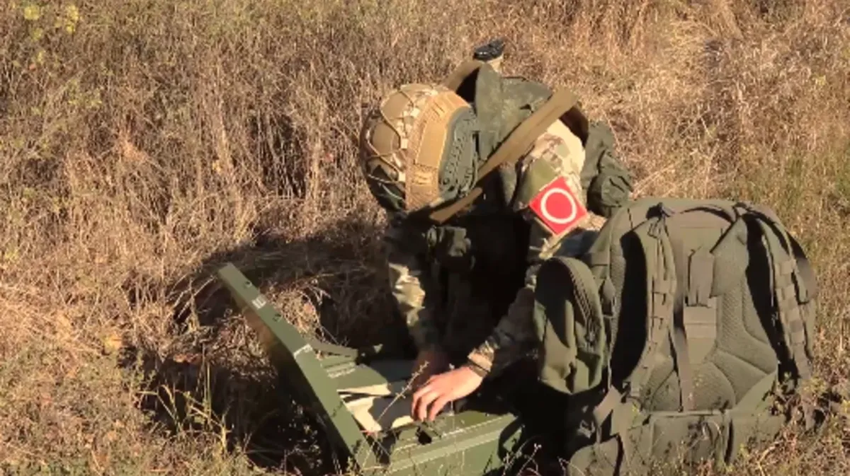 Специальная военная операция продолжается. Фото: кадр из видео Минобороны РФ.