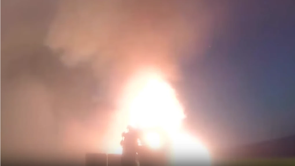 На военном аэродроме Миргород уничтожен самолет и вертолет ВСУ. Фото: скриншот с видео Минобороны