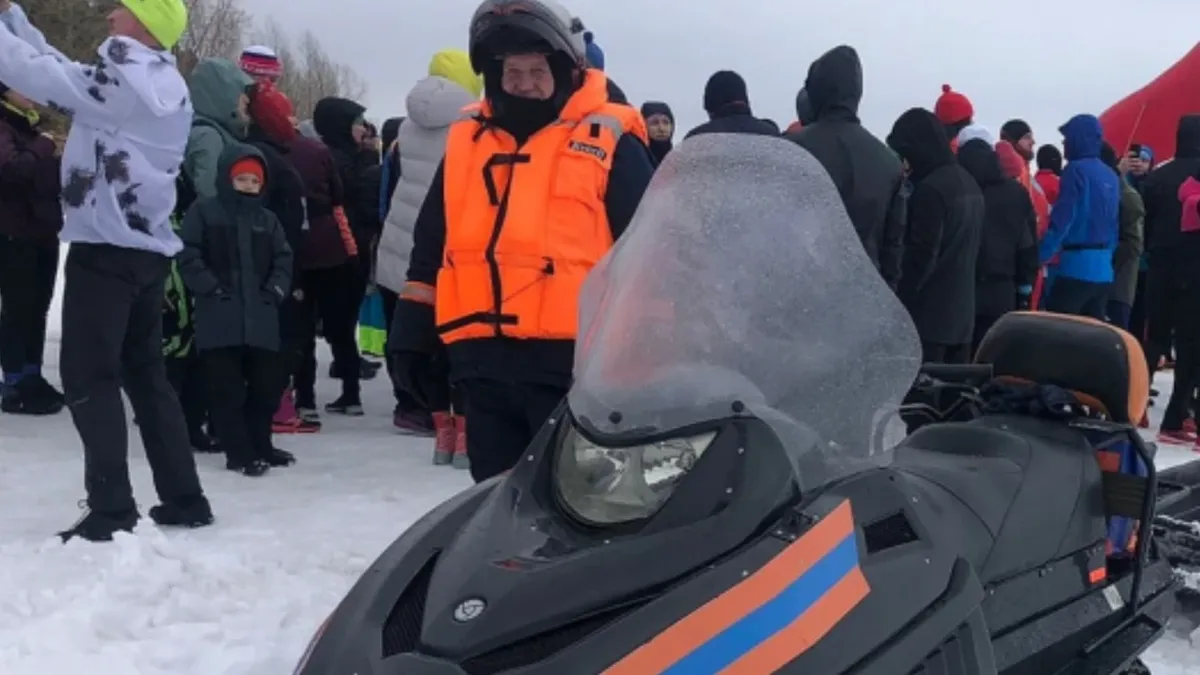 В Новосибирске журналистка провалилась под лед на Обском водохранилище