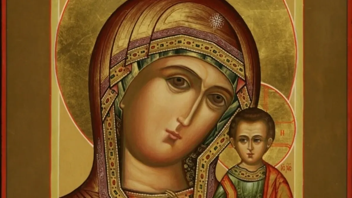 Казанская икона Девы Марии. Фото: azbyka.ru