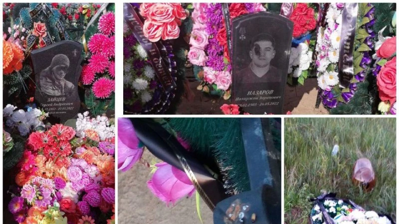 В Забайкальском крае неизвестные испортили кладбище героев СВО