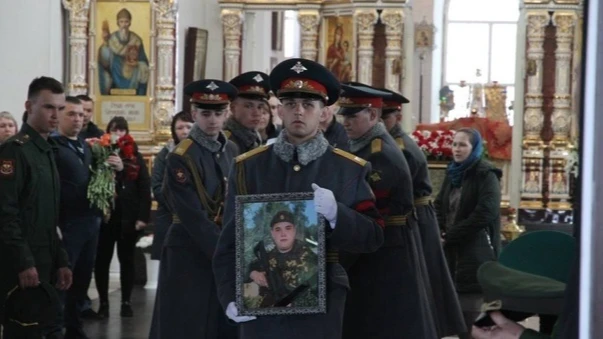 Отпевание танкиста Егора Старицына, источник: vk.com, сообщество Синодик