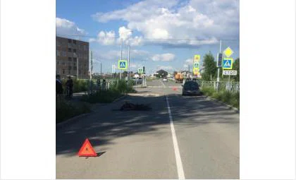 В Бердске легковушка снесла 16-летнего подростка на мотоцикле