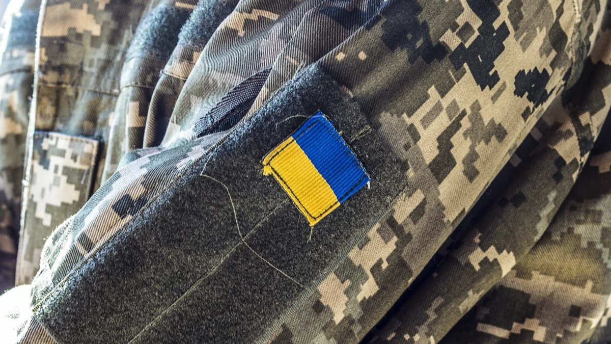 Шеврон украинского военного, источник: vk.com