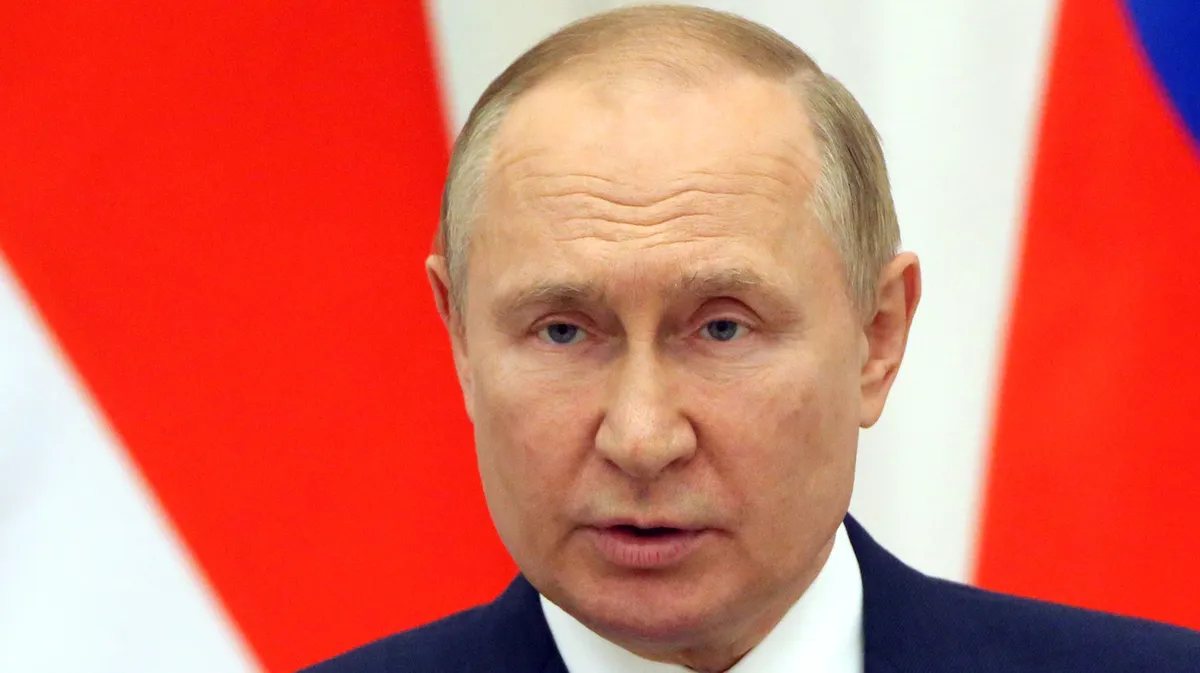 Президент России Владимир Путин выступает во время встречи 30 июня в Москве, Россия. Фото: Getty Images