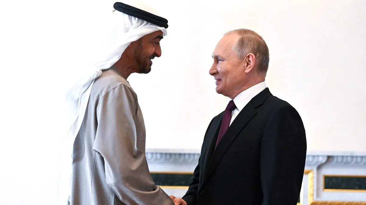 Президент ОАЭ Нахайян встретился с Путиным: главные тезисы лидеров двух государств о ЗАЭС, ОПЕК+ и Сирии