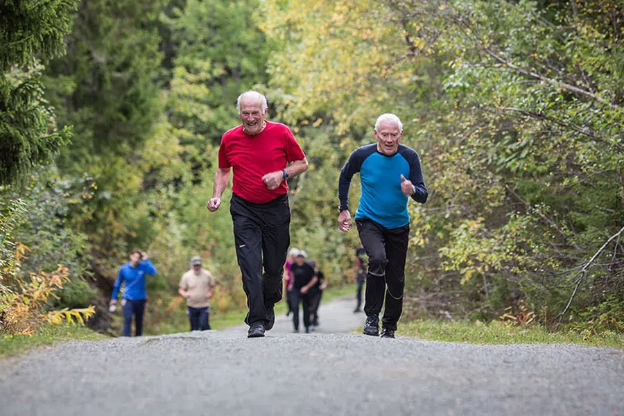 Пожилые люди в хорошей физической форме имеют более здоровый и крепкий мозг