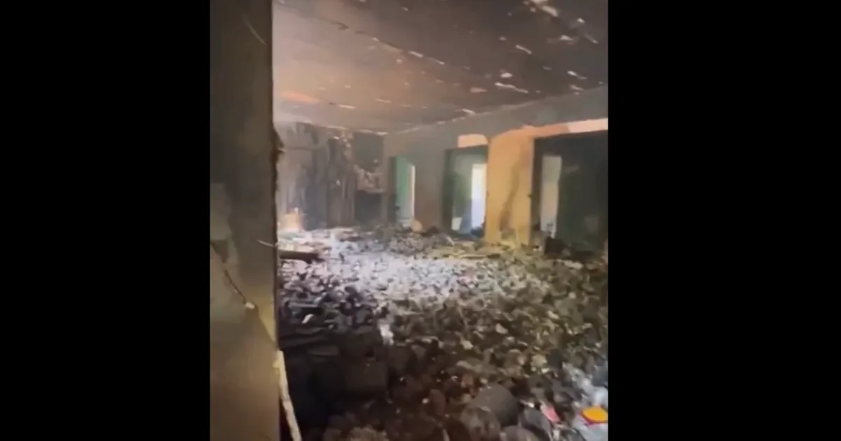 Украинские боевики взорвали школу в Авдеевке, чтобы снова обвинить Россию в стрельбе по мирным - видео
