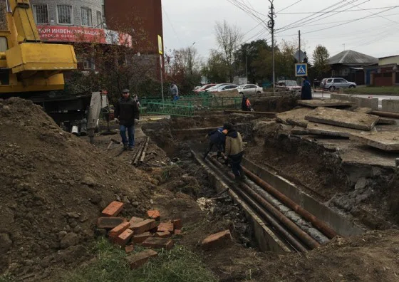 Из-за аварии перекрыли улицу Ушакова в Бердске