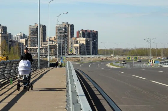 В Санкт-Петербурге появился Ахматовский мост