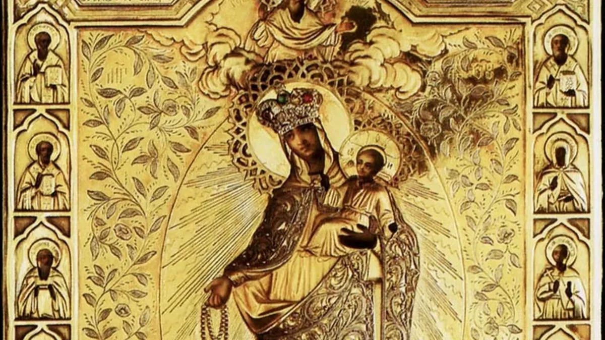 Икона Девы Марии «Всех скорбящих Радость». Фото: azbyka.ru