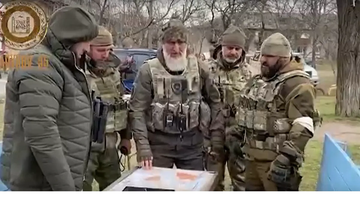 «Штурм и руины крепости с бункером «Азовсталь» Кадыров показывает видео, как планируется штурм последнего рубежа в Мариуполе 