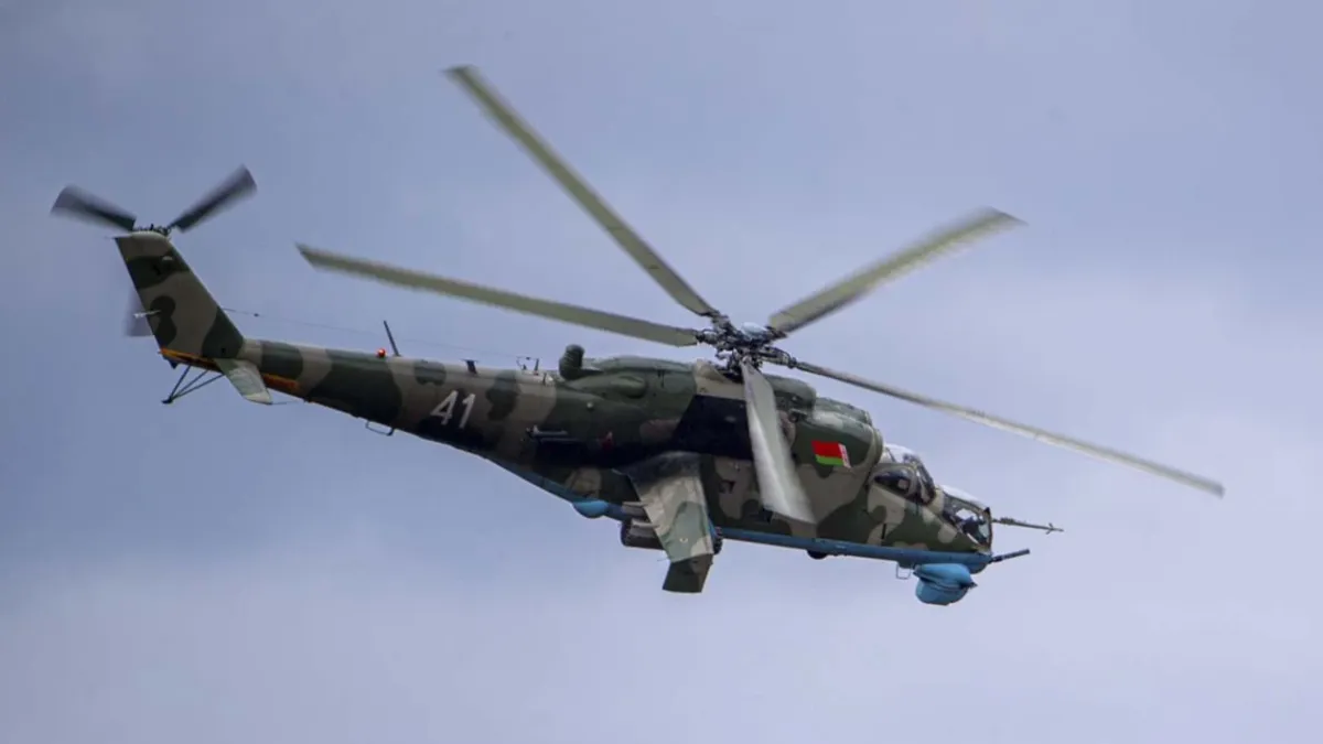 «Обломки раскидало на 200 метров» В Псковской области разом взорвались два вертолета Ка-52