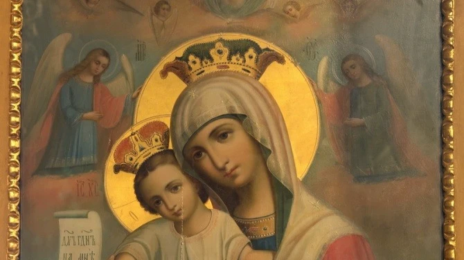 Икона Девы Марии появилась примерно в X веке. Фото: azbyka.ru