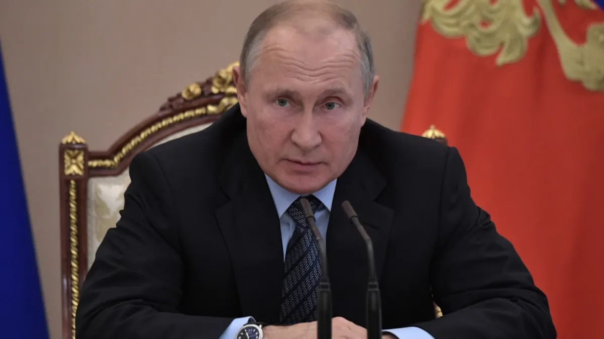 После подрыва Крымского моста спецслужбами Украины Владимир Путин экстренно выступает на Совбезе 10 октября 2022: прямая онлайн-трансляция

