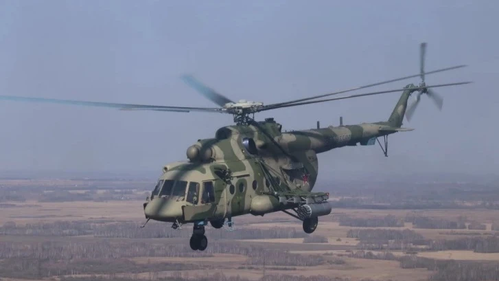 В Бердске заприметили военные вертолеты