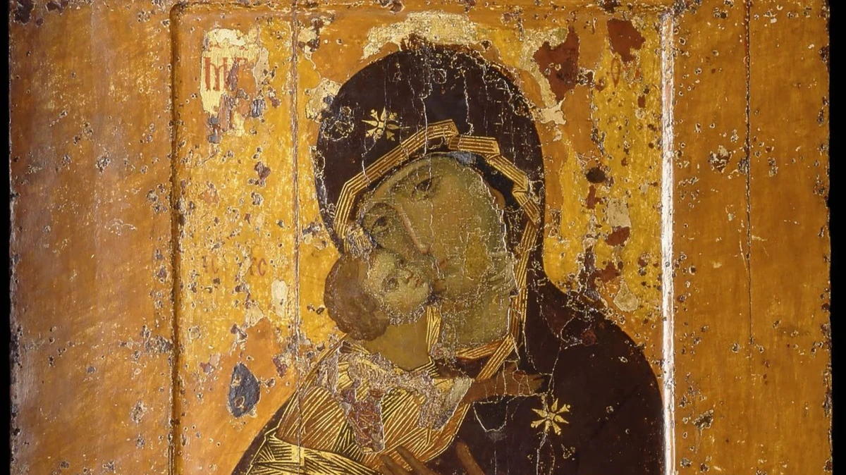 Как оказалось, Владимирскую икону Божией Матери благословила сама Дева Мария. Фото: Wikipedia.org