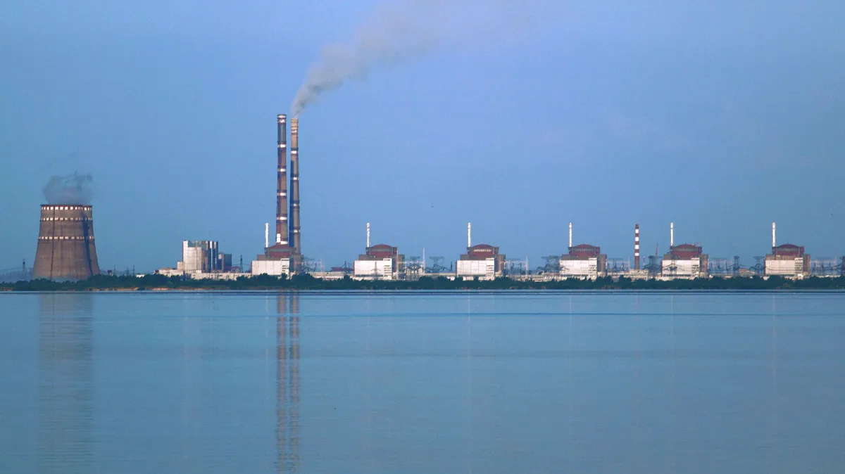 На Запорожской АЭС остановили последний работавший энергоблок