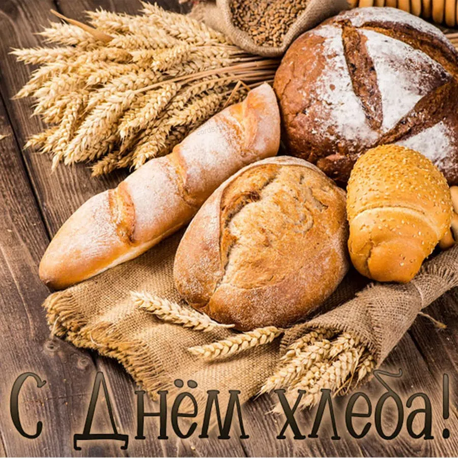 Душистые картинки и ароматные стихи в День домашнего хлеба для поздравления своих близких 17 ноября