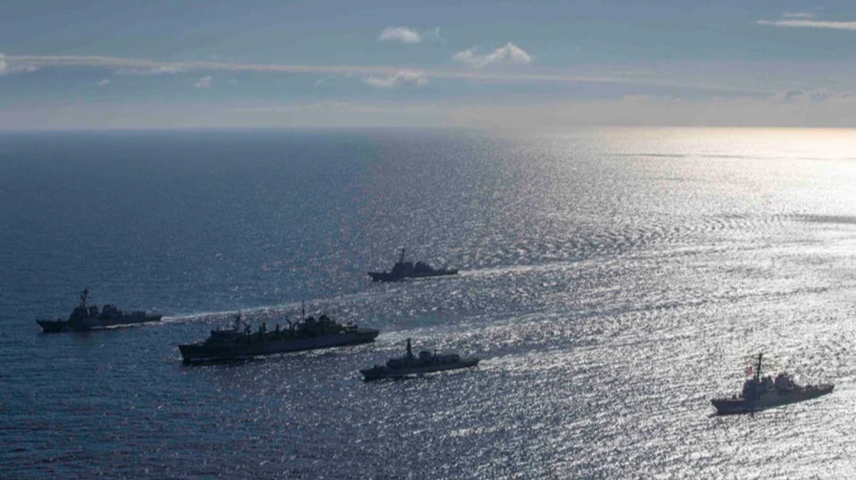 Корабли прибывают постепенно. Фото: © c6f.navy.mi