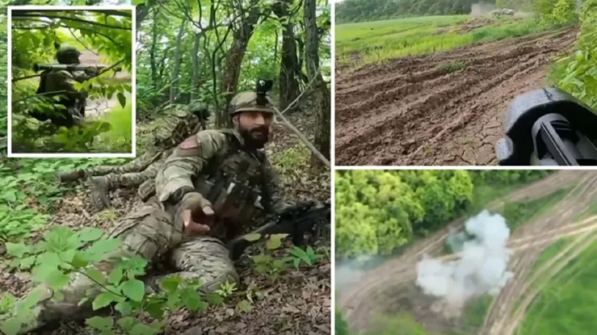 Сын британского депутата был замечен на передовой на Украине – он взорвал БТР с бойцами из России