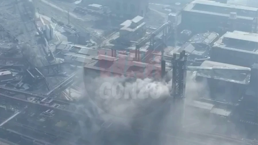 Обстрел ведут силы ДНР. Фото: скриншот с видео WarGonzo