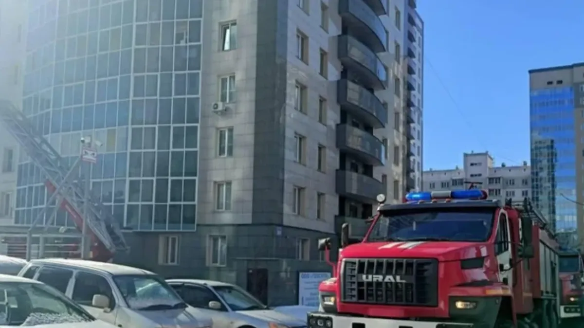 Путин спас из огня мать с младенцем при пожаре в Новосибирске
