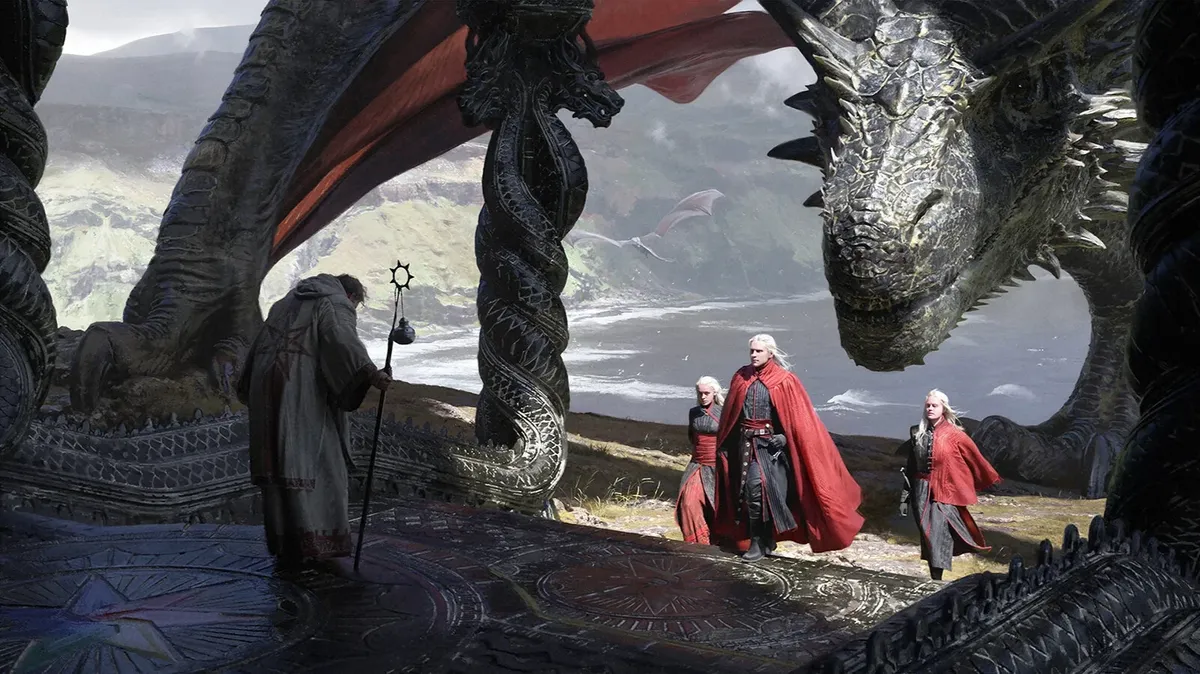 Сериал Дом Дракона набирает обороты. Фото: кадр трейлера сериала rutube.ru