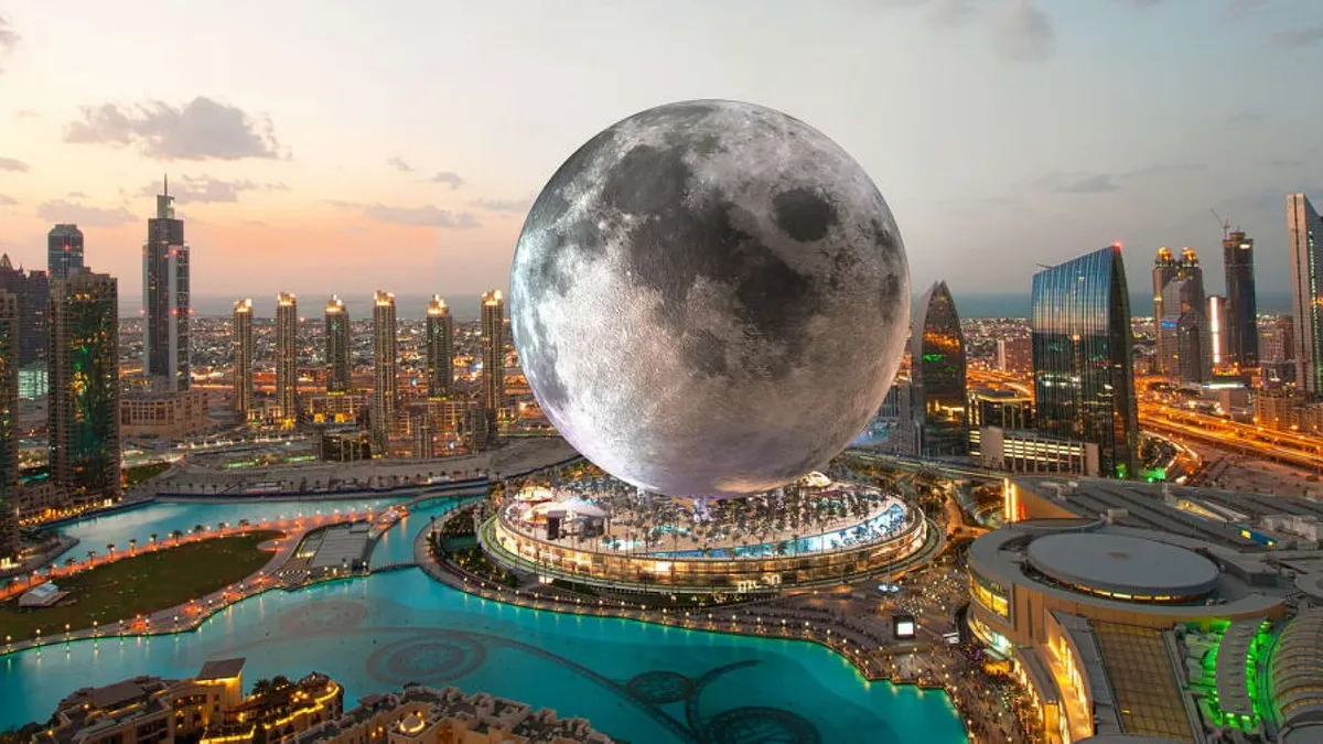 Отель-Луна может быть построен в Дубаи. Как будет выглядеть