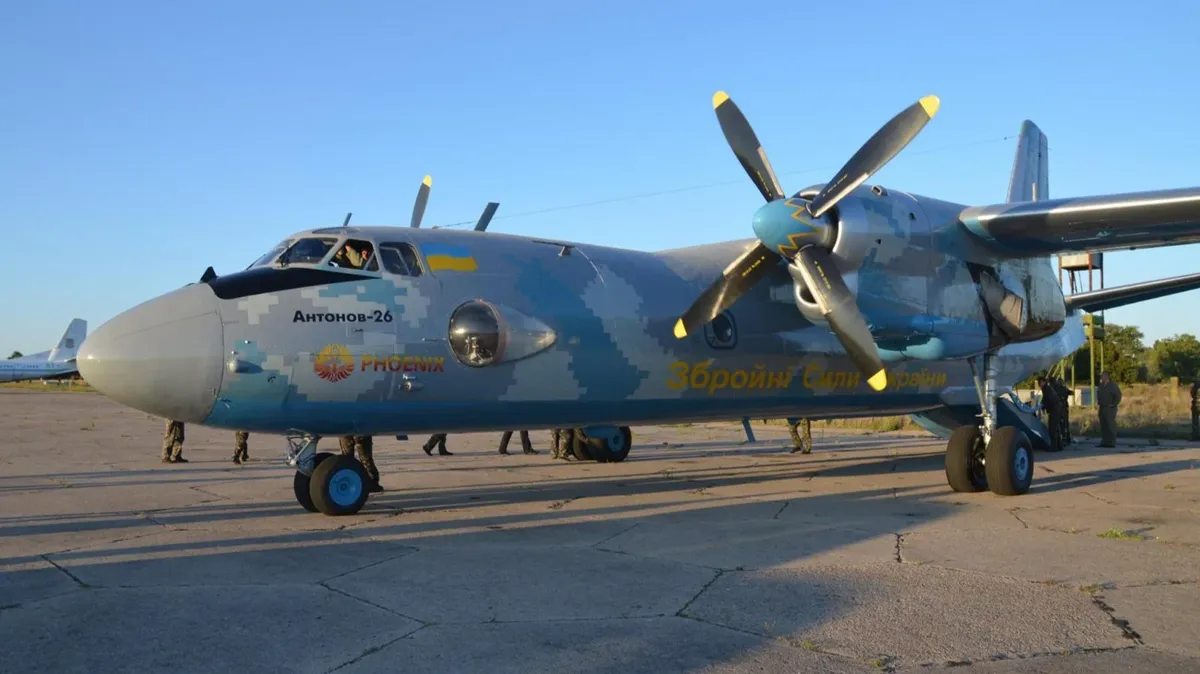 Российские войска сбили украинский военно-транспортный самолет. Судно перевозило вооружение