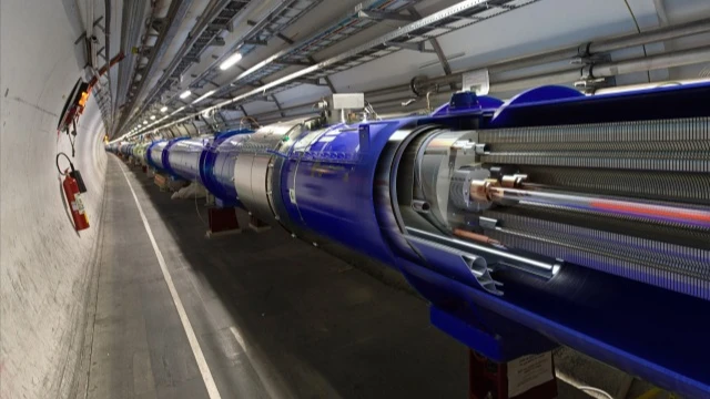 3D-разрез диполя LHC. Фото: ЦЕРН